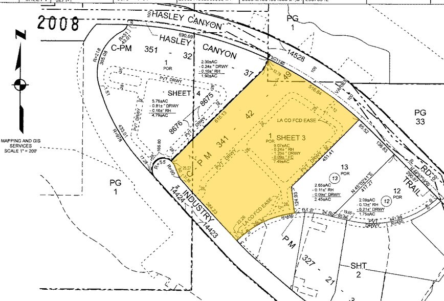 28733-28757 Industry Dr, Valencia, CA à louer - Plan cadastral – Image 2 sur 44