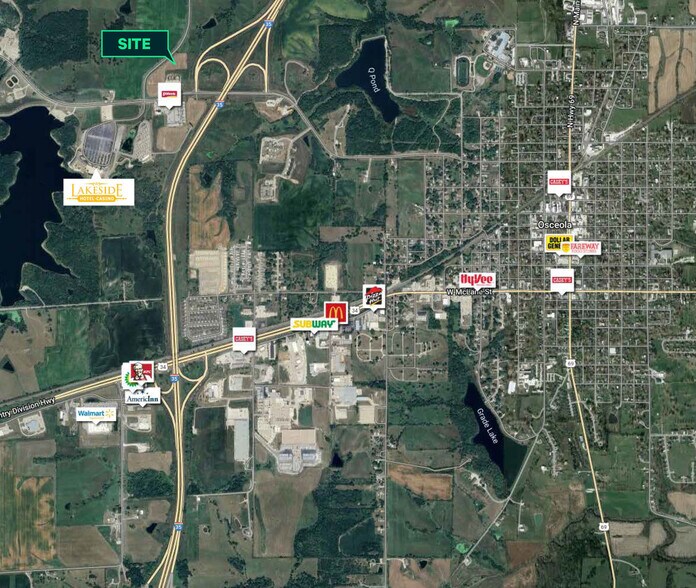 I 35 and Kansas Street, Osceola, IA à vendre - Photo de l’immeuble – Image 2 sur 2