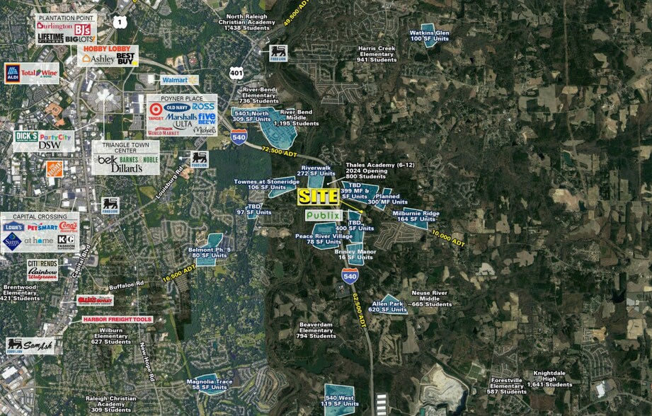 5100 Forestville rd, Raleigh, NC à louer - Photo de l’immeuble – Image 2 sur 4