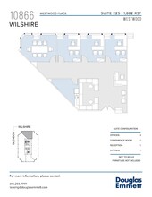 10866 Wilshire Blvd, Los Angeles, CA à louer Plan d’étage– Image 1 sur 1