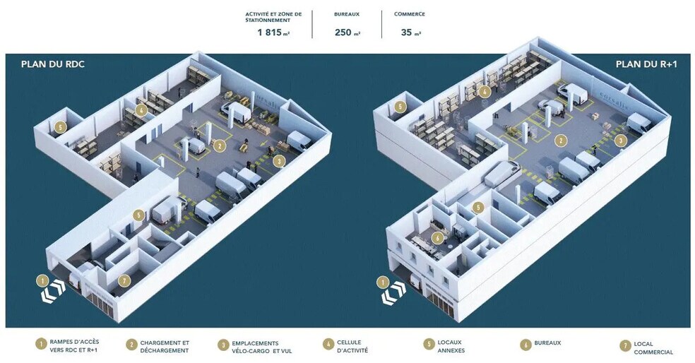 22 Rue Fort Notre Dame, Marseille à louer - Plan d’étage – Image 3 sur 4