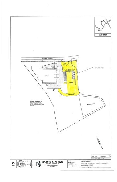 250 Raleigh St, Wilmington, NC à louer - Plan de site – Image 2 sur 33