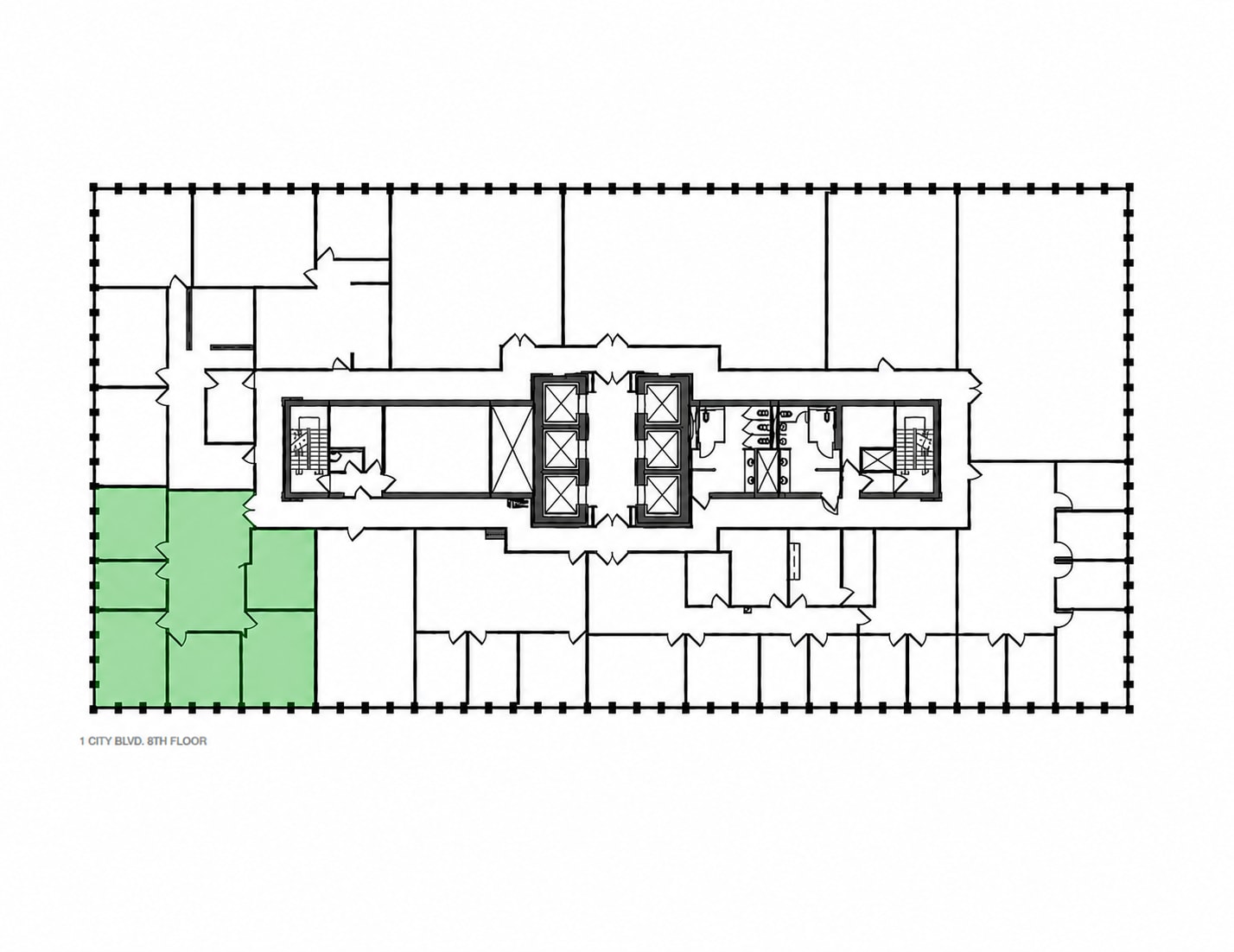 1 City Blvd W, Orange, CA à louer Plan d’étage– Image 1 sur 5