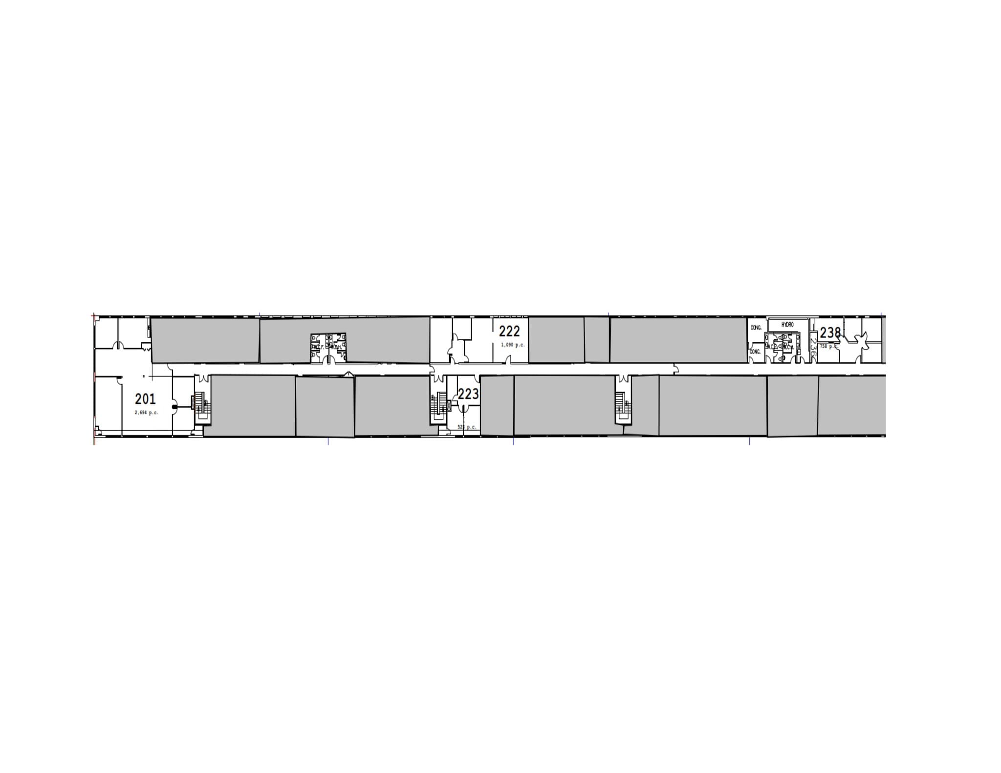 3023 Boul Wilfrid-Hamel, Québec, QC à louer Plan de site– Image 1 sur 1