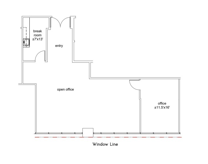 404 Camino del Rio S, San Diego, CA à louer Plan d’étage– Image 1 sur 1