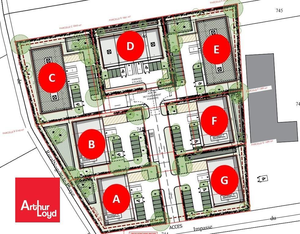 Local d'activités dans Nogent-le-Phaye à vendre Plan de site– Image 1 sur 3