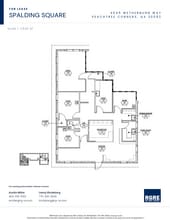 4045 Wetherburn Way, Peachtree Corners, GA à louer Plan d’étage– Image 1 sur 1