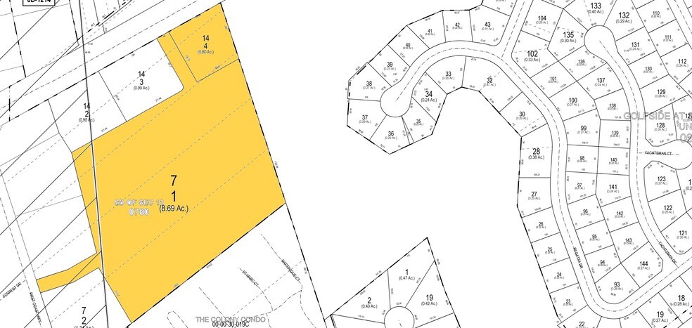 4800 First Coast Hwy, Fernandina Beach, FL à louer - Plan cadastral – Image 2 sur 6