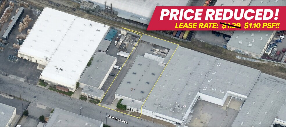 2909 Tanager Ave, Commerce, CA à louer - Photo de l’immeuble – Image 1 sur 5