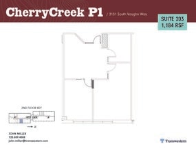 3131 S vaughn Way, Aurora, CO à louer Plan d’étage– Image 1 sur 2