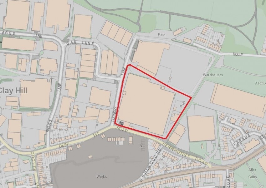 Foundry Ln, Bristol à louer Plan de site– Image 1 sur 6