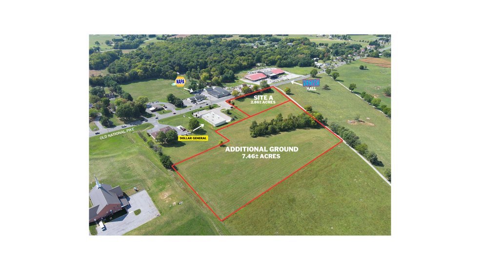 7651 Old National Pike, Boonsboro, MD à vendre - Aérien – Image 2 sur 3