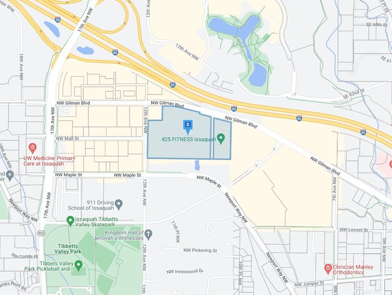1145 NW Gilman Blvd, Issaquah, WA à louer - Plan cadastral – Image 3 sur 3