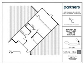 1575 Northside Dr NW, Atlanta, GA à louer Plan d’étage– Image 1 sur 1