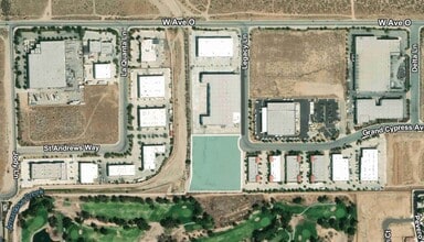 Legacy Ln & Grand Cypress Ave, Palmdale, CA - Vue aérienne vue de carte