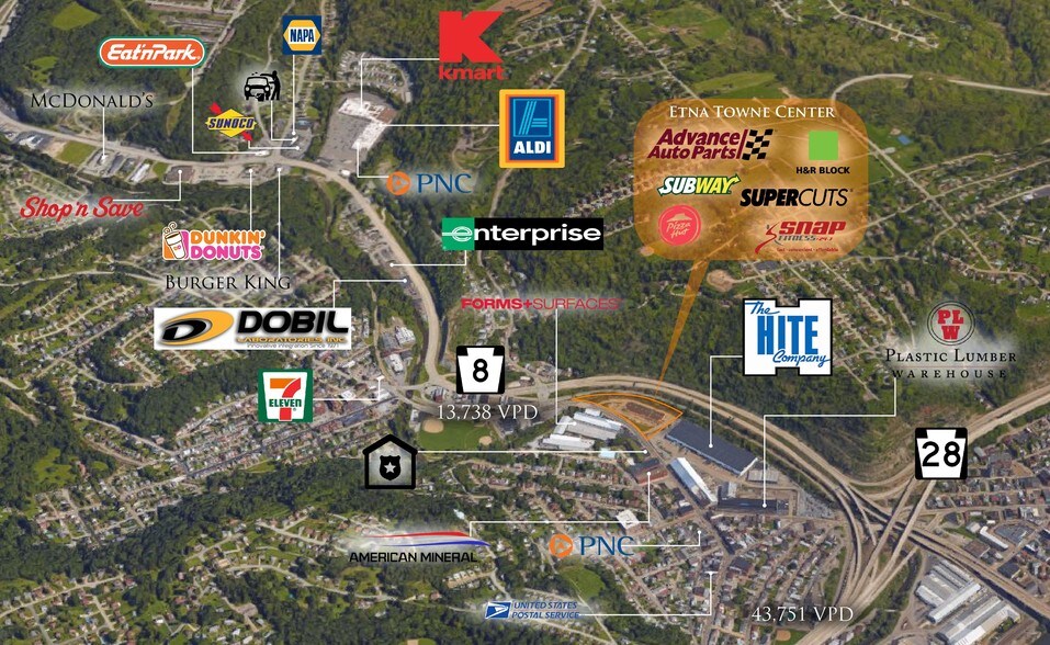 550-560 Butler St, Etna, PA à louer - Photo de l’immeuble – Image 2 sur 10