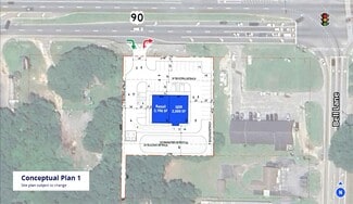 Plus de détails pour 5063 US 90, Pace, FL - Local commercial à louer