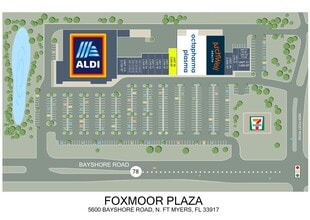 5660 Bayshore Rd, North Fort Myers, FL à louer Plan de site– Image 1 sur 1