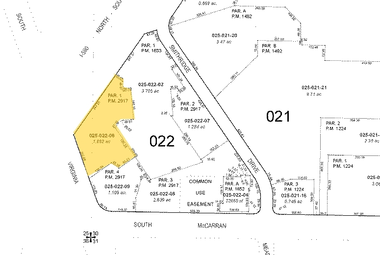 5000 Smithridge Dr, Reno, NV à vendre - Plan cadastral – Image 2 sur 6