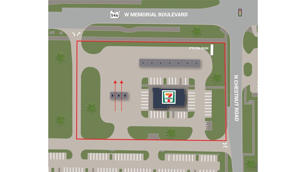 2450 W Memorial Blvd, Lakeland, FL à vendre - Photo de l’immeuble – Image 2 sur 4
