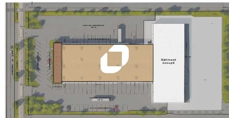 Local d’activités dans Chilly-Mazarin à louer - Plan d’étage – Image 3 sur 4