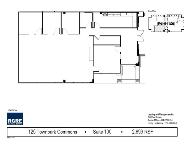 175 Townpark Dr NW, Kennesaw, GA à louer Plan d’étage– Image 1 sur 1