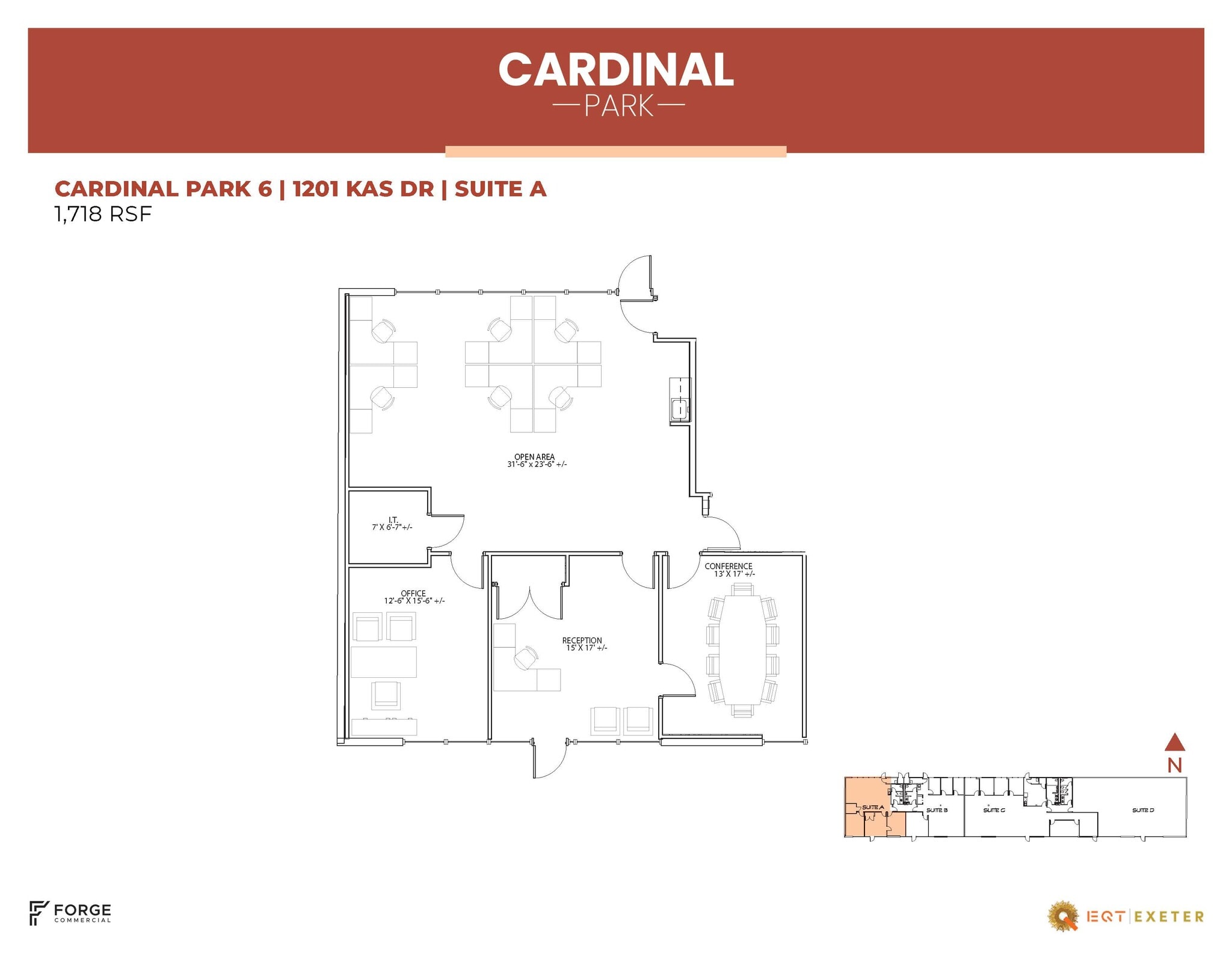 1703 N Plano Rd, Richardson, TX à louer Plan d’étage– Image 1 sur 1