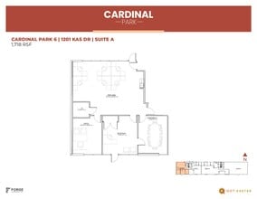 1703 N Plano Rd, Richardson, TX à louer Plan d’étage– Image 1 sur 1