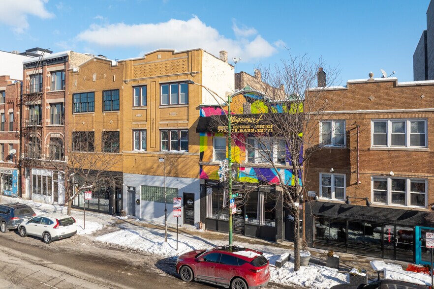 1417 N Ashland Ave, Chicago, IL à louer - Photo de l’immeuble – Image 2 sur 9