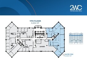 2 Wisconsin Cir, Chevy Chase, MD à louer Plan d’étage– Image 1 sur 1