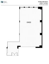 19 W 44th St, New York, NY à louer Plan d’étage– Image 1 sur 1