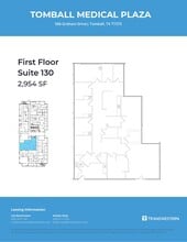 506 Graham Dr, Tomball, TX à louer Plan d’étage– Image 1 sur 1
