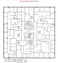 301 N Prairie Ave, Inglewood, CA à louer Plan d’étage– Image 1 sur 1