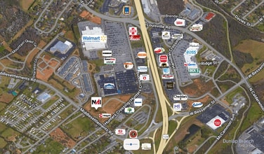 1136 Middlesettlements Dr, Alcoa, TN - VUE AÉRIENNE vue de carte - Image1