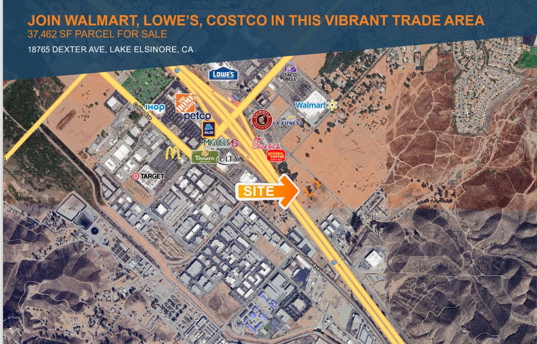 18765 Dexter ave, Lake Elsinore, CA à vendre Photo principale– Image 1 sur 2