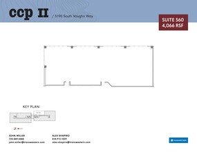 3131 S Vaughn Way, Aurora, CO à louer Plan de site– Image 1 sur 1