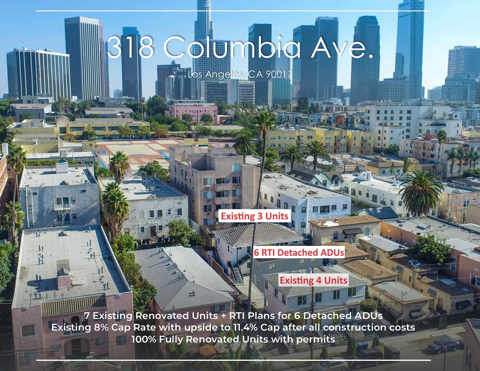 316 Columbia Ave, Los Angeles, CA à vendre Photo de l’immeuble– Image 1 sur 18