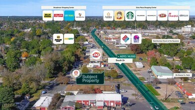 218 South Dr, Natchitoches, LA - Vue aérienne  vue de carte - Image1