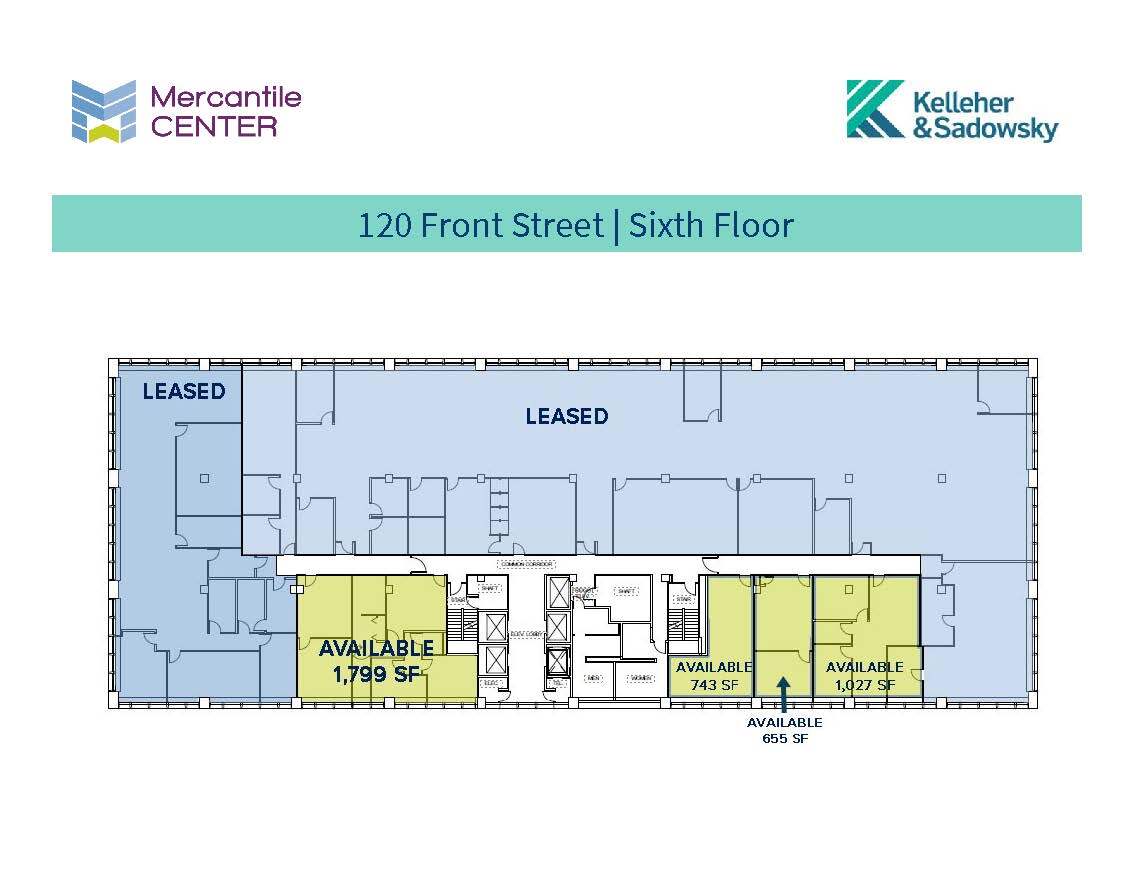 100 Front St, Worcester, MA à louer Plan d’étage– Image 1 sur 1