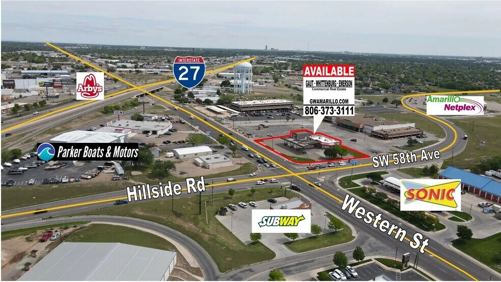 5815 S Western St, Amarillo, TX à vendre - Aérien – Image 2 sur 13