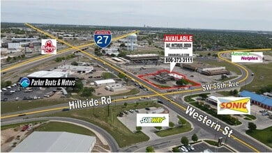 5815 S Western St, Amarillo, TX - VUE AÉRIENNE  vue de carte