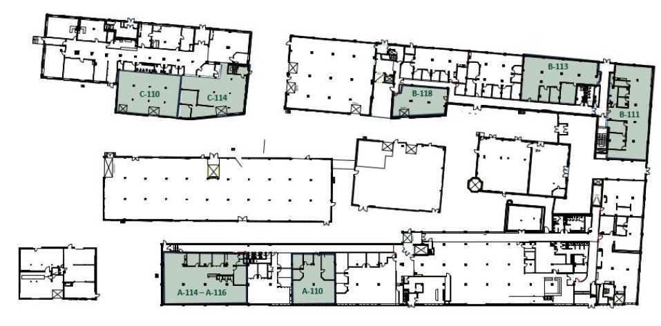901-1001 Rue Lenoir, Montréal, QC à louer Plan d’étage– Image 1 sur 1