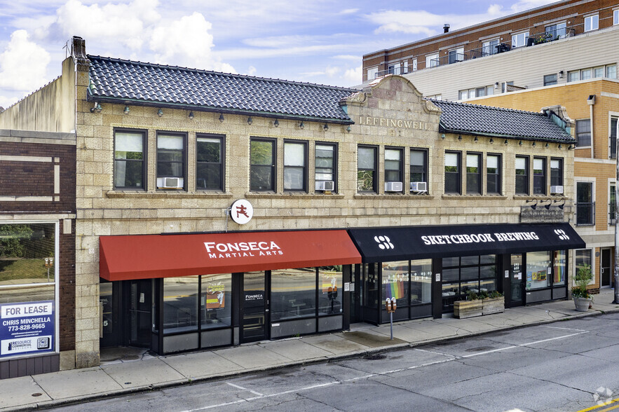 821-825 Chicago Ave, Evanston, IL à louer - Photo de l’immeuble – Image 1 sur 3