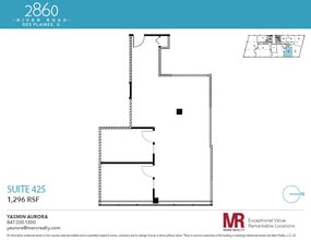 2860 S River Rd, Des Plaines, IL à louer Plan d’étage– Image 1 sur 1