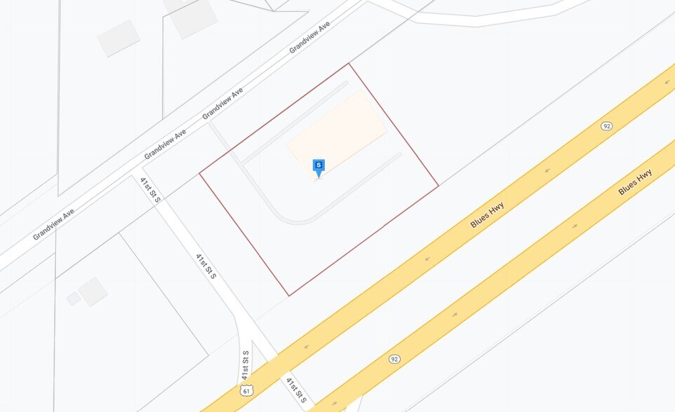 3614 Grandview Ave, Muscatine, IA à vendre - Plan cadastral – Image 3 sur 3