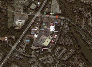 1001-1031 N Peachtree Pky, Peachtree City, GA - VUE AÉRIENNE  vue de carte