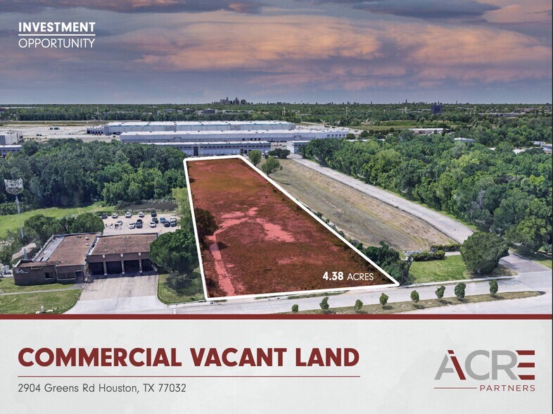 2904 Greens rd, Houston, TX à vendre - Aérien – Image 1 sur 2
