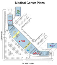 2236-2294 W Holcombe Blvd, Houston, TX à louer Plan de site– Image 1 sur 1