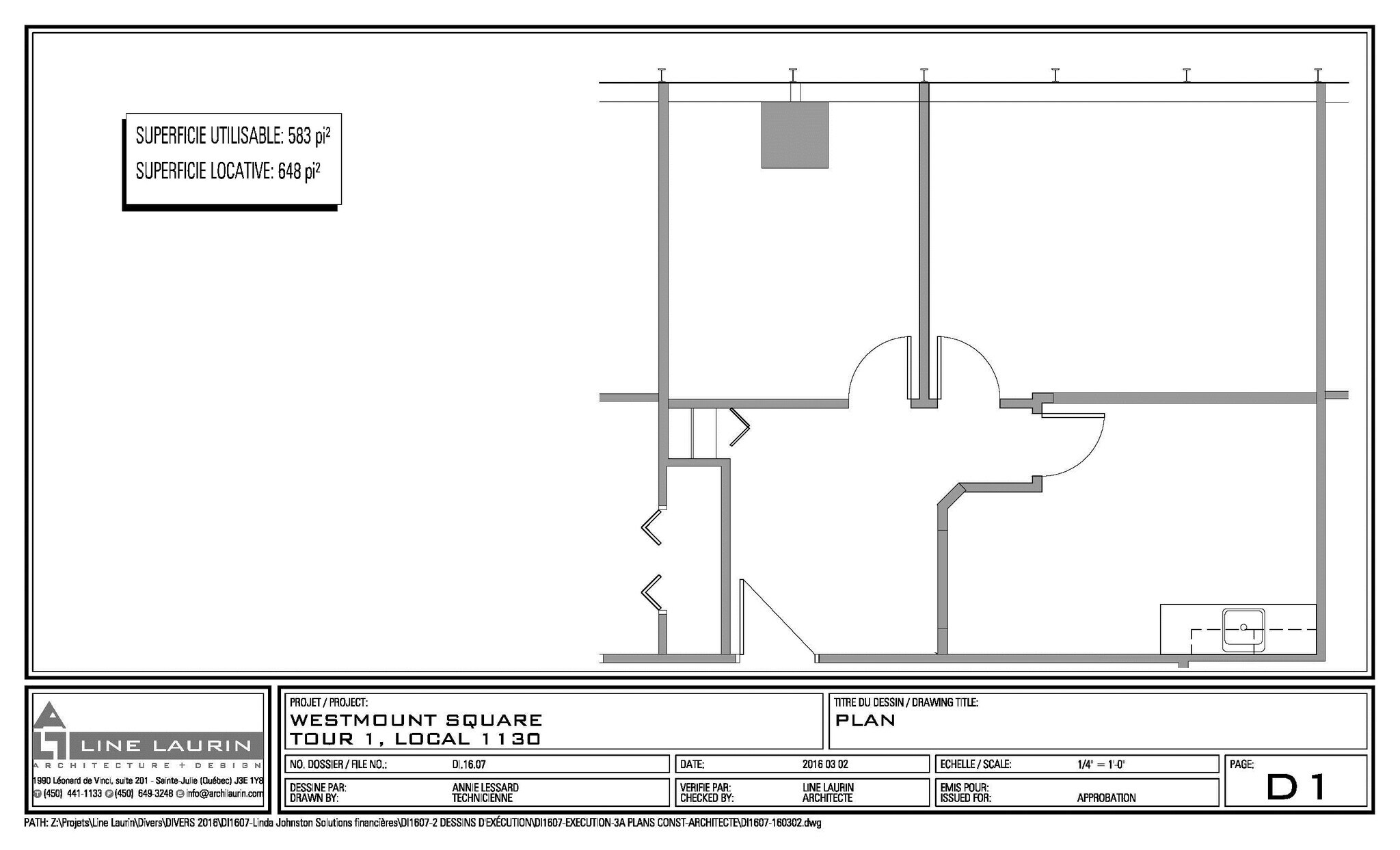 1 Car Westmount, Westmount, QC à louer Plan d’étage– Image 1 sur 1