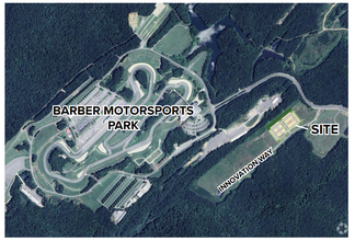 Barber Motorsports Pkwy & Innovation Way, Leeds, AL - VUE AÉRIENNE  vue de carte